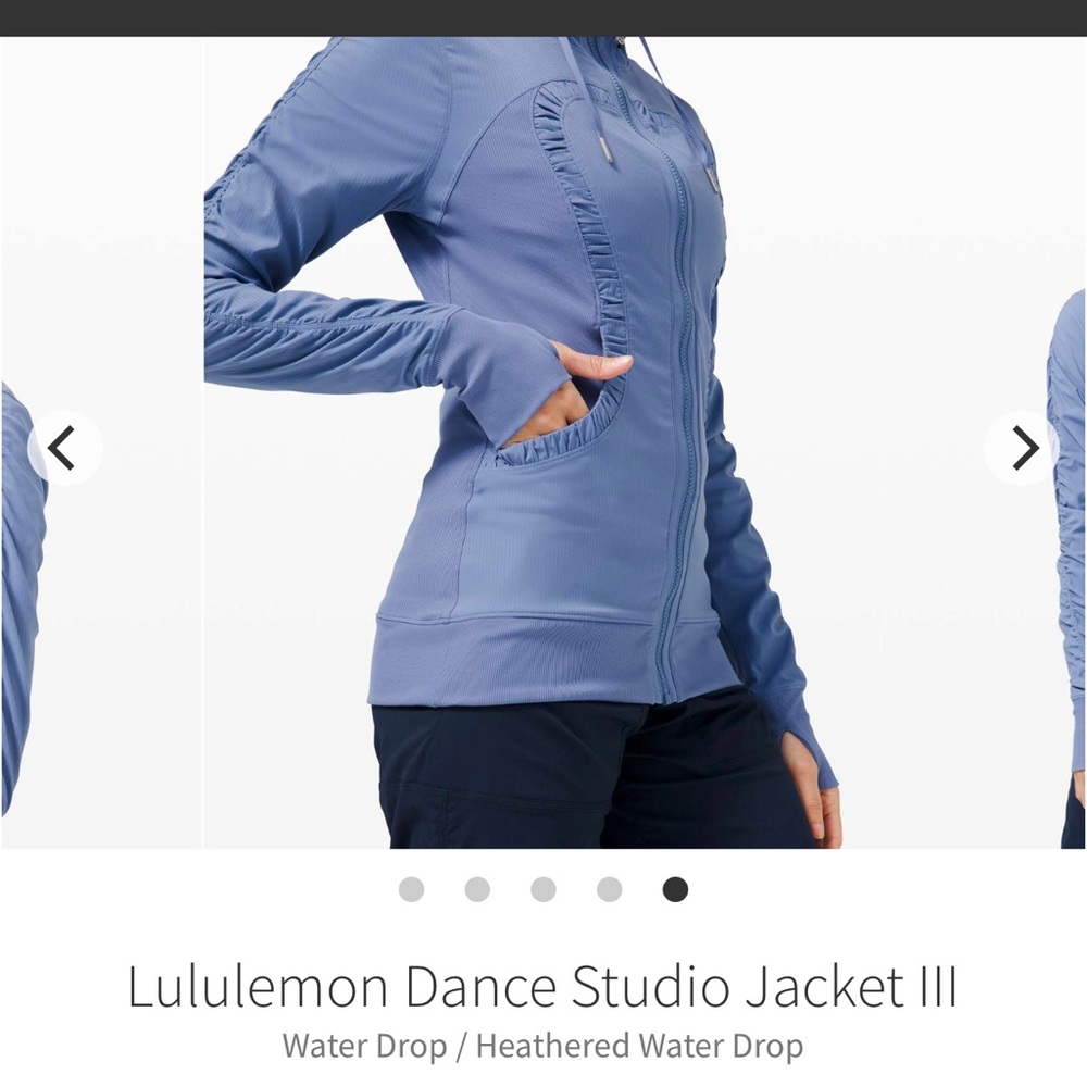 Like New Lululemon Dance Studio Jacket III Sz 6